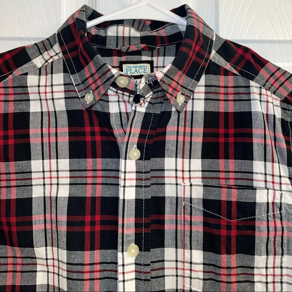 Children’s Place plaid shirt